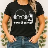 Whats Up Brother Funny Sketch Streamer Women's T-Shirt thumb 2