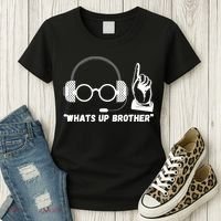 Whats Up Brother Funny Sketch Streamer Women's T-Shirt thumb 3