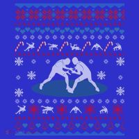 Wrestling Ugly Christmas Sweater Funny Funny Gift For Wrestler Gift T-Shirt thumb 7