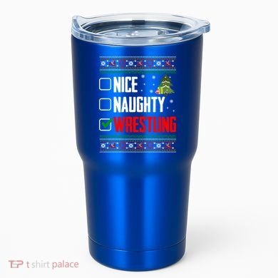 Wrestling Ugly Christmas Cute Gift Tumbler