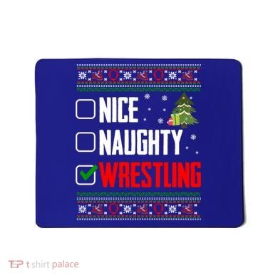Wrestling Ugly Christmas Cute Gift Mousepad
