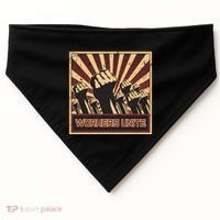Workers Unite Communist Socialist Workers Communism USA-Made Doggie Bandana thumb 0