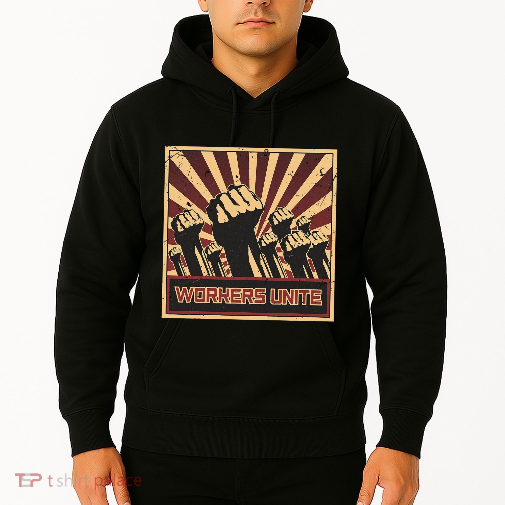 Workers Unite Communist Socialist Workers Communism Hoodie