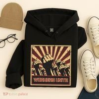 Workers Unite Communist Socialist Workers Communism Hoodie thumb 4