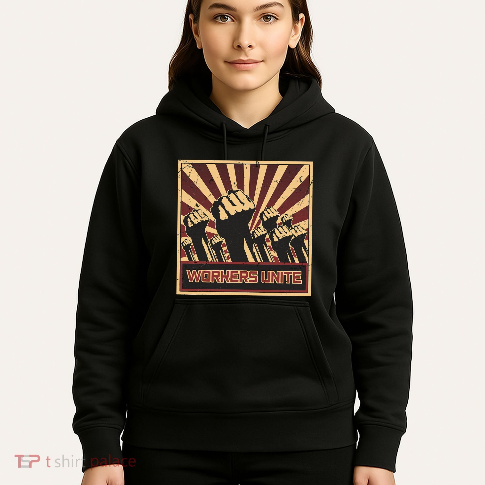 Workers Unite Communist Socialist Workers Communism Hoodie