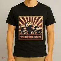 Workers Unite Communist Socialist Workers Communism T-Shirt thumb 3