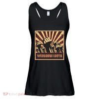Workers Unite Communist Socialist Workers Communism Ladies Essential Flowy Tank thumb 0