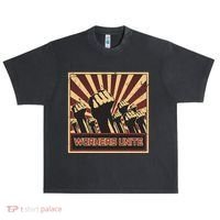 Workers Unite Communist Socialist Workers Communism Urban Oversized Heavyweight T-Shirt thumb 0