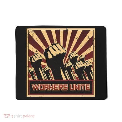 Workers Unite Communist Socialist Workers Communism Mousepad