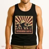 Workers Unite Communist Socialist Workers Communism Tank Top thumb 3