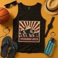 Workers Unite Communist Socialist Workers Communism Tank Top thumb 4