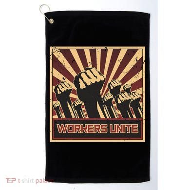 Workers Unite Communist Socialist Workers Communism Golf Towel