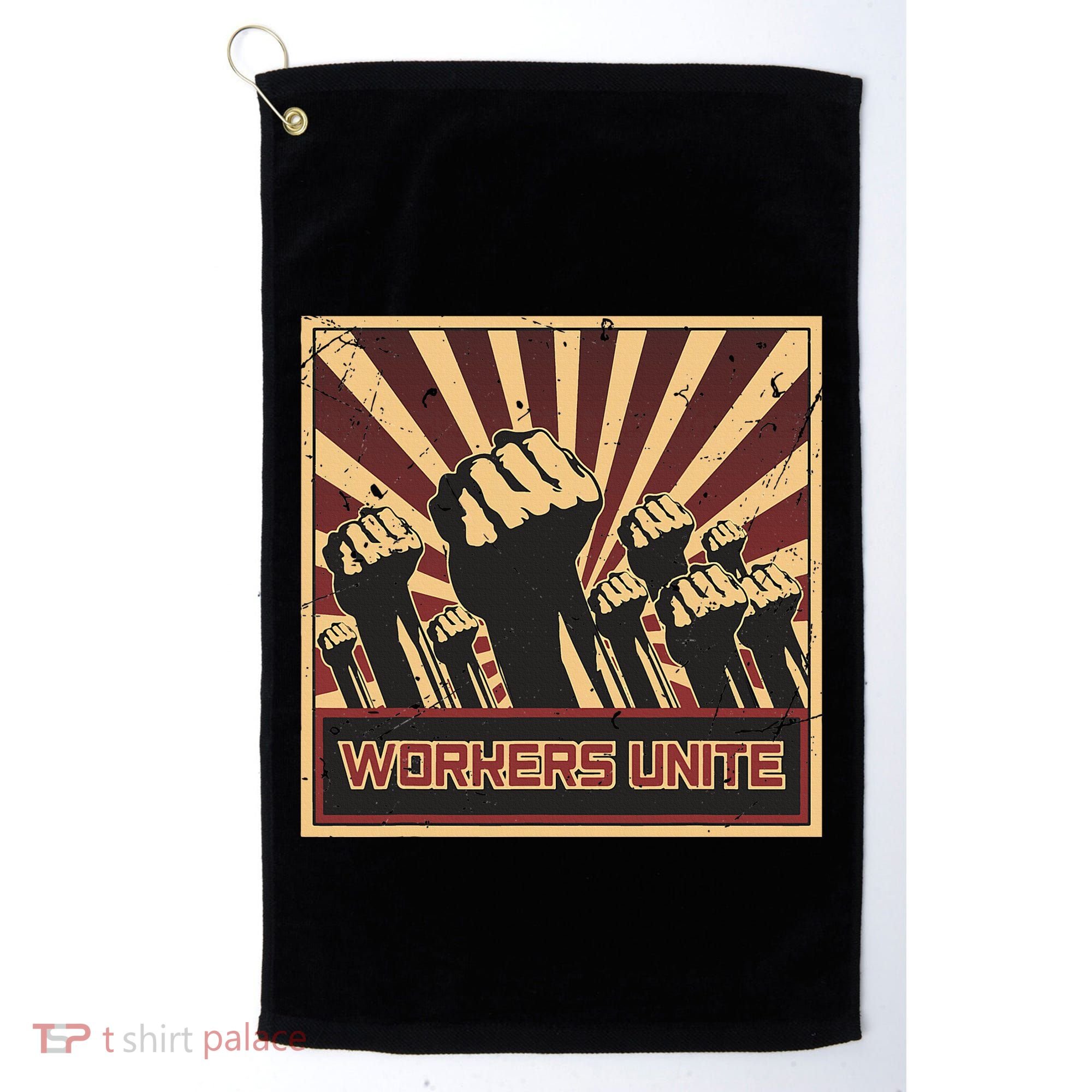 Workers Unite Communist Socialist Workers Communism Golf Towel