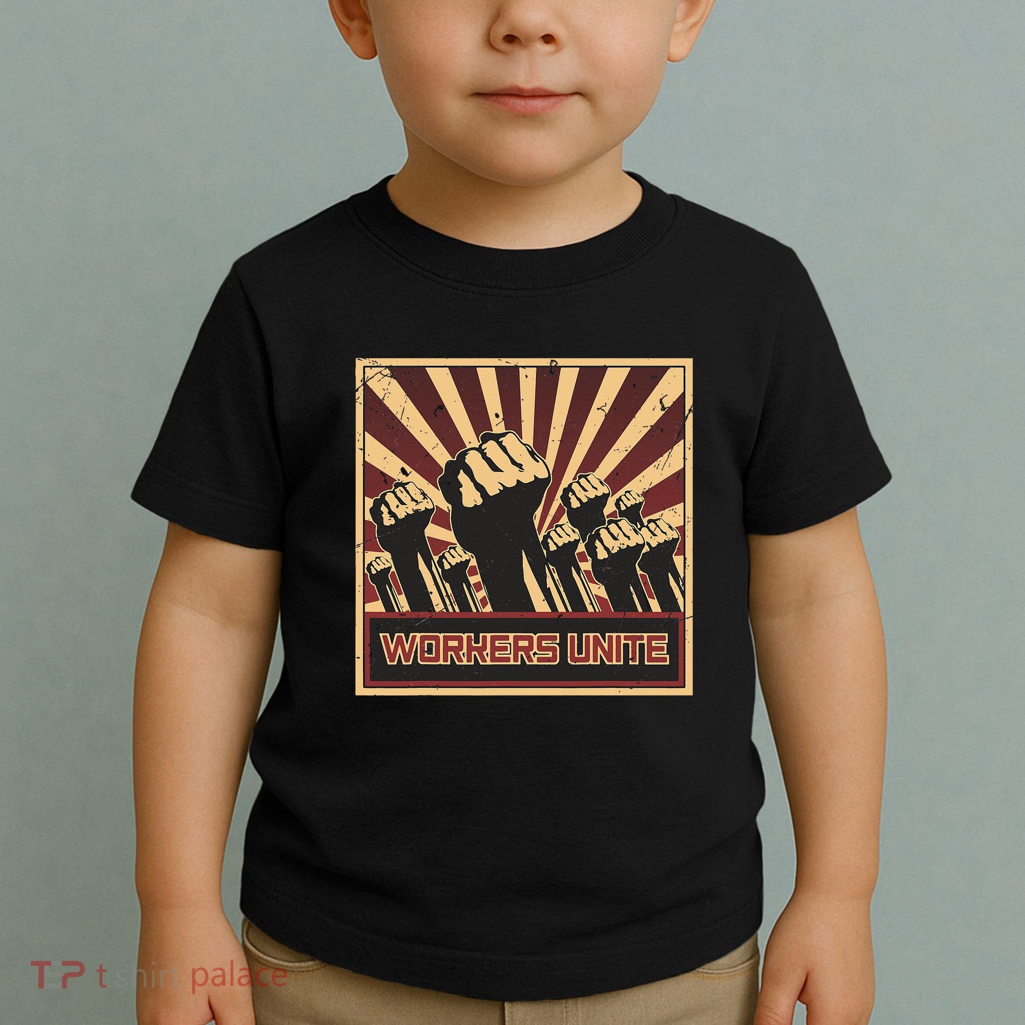 Workers Unite Communist Socialist Workers Communism Toddler T-Shirt