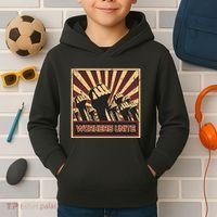 Workers Unite Communist Socialist Workers Communism Kids Hoodie thumb 2