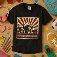 Workers Unite Communist Socialist Workers Communism Kids T-Shirt thumb 3