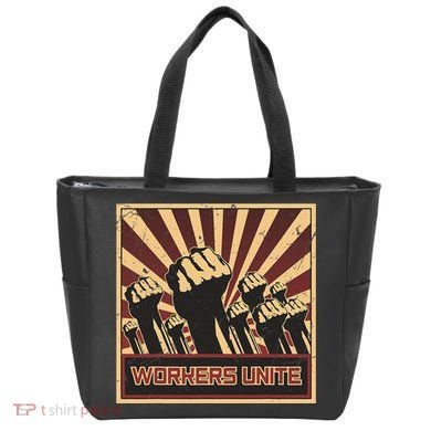 Workers Unite Communist Socialist Workers Communism Tote Bag