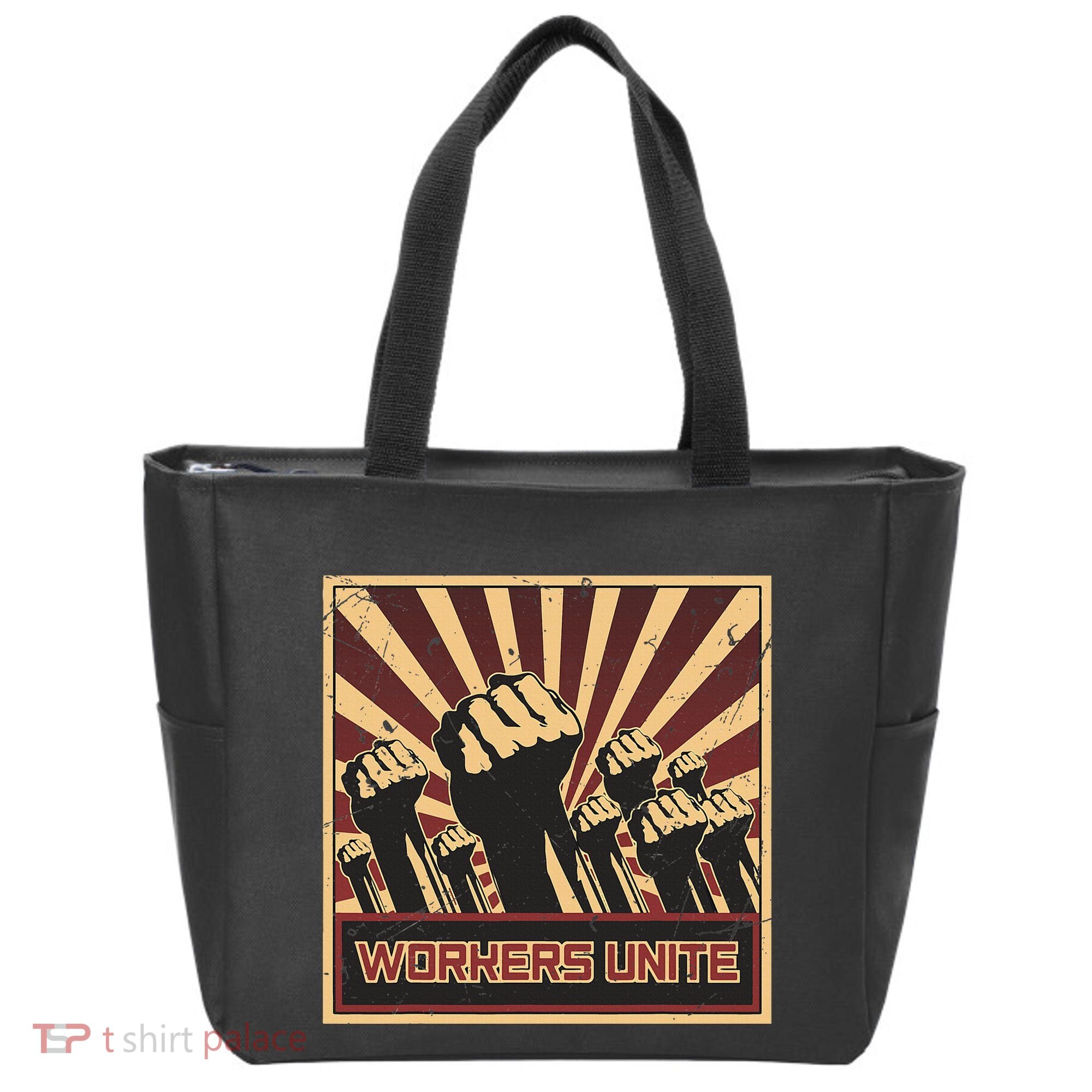 Workers Unite Communist Socialist Workers Communism Tote Bag