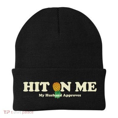 Wo Upside Down Pineapple Subtle Swinger Gift Beanie