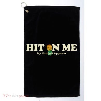 Wo Upside Down Pineapple Subtle Swinger Gift Golf Towel