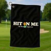 Wo Upside Down Pineapple Subtle Swinger Gift Golf Towel thumb 1