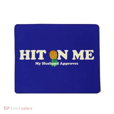 Wo Upside Down Pineapple Subtle Swinger Gift Mousepad