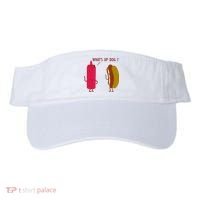 What Up Dog Ketchup Hot Dog Visor thumb 0