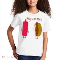 What Up Dog Ketchup Hot Dog Kids T-Shirt thumb 2
