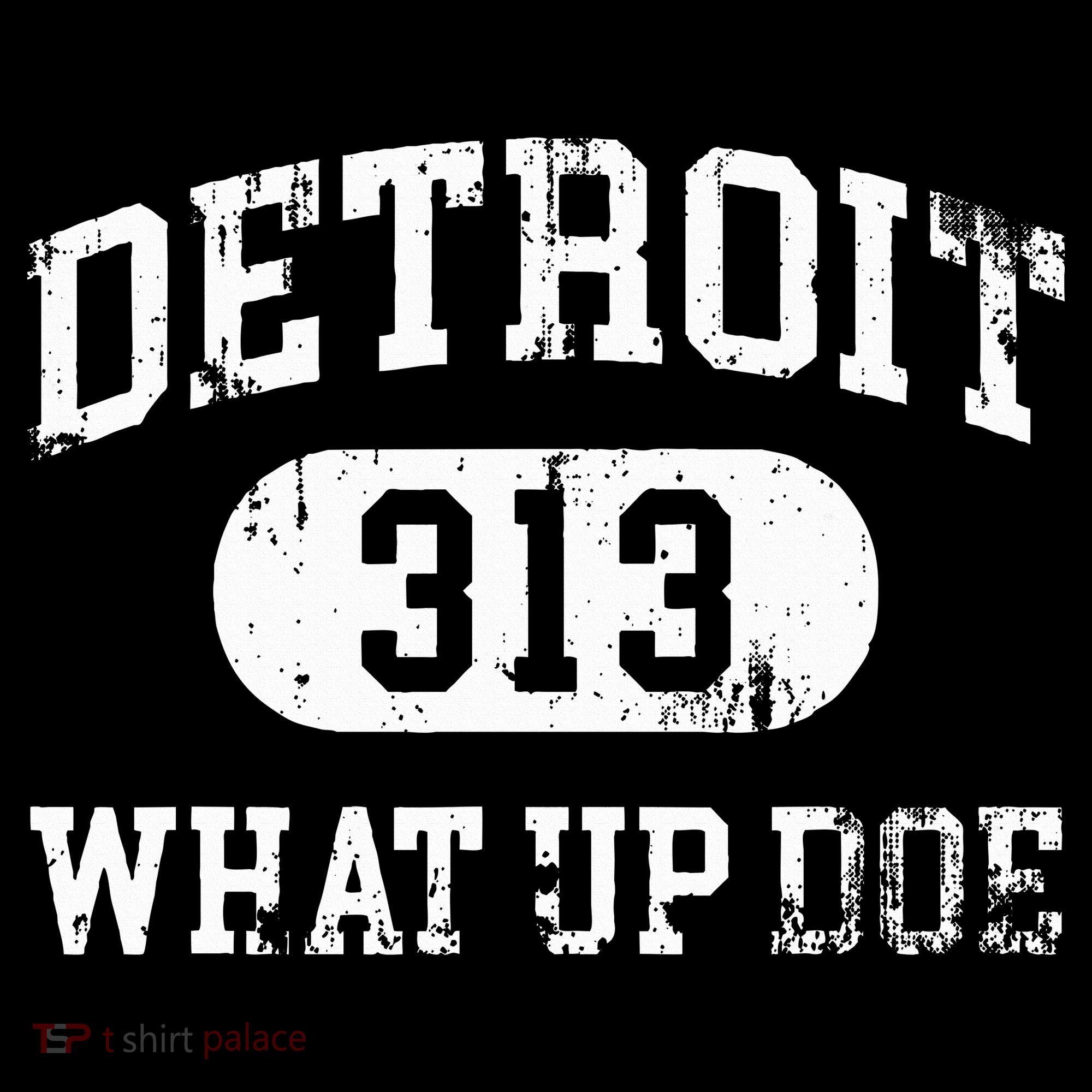 What Up Doe 313 Detroit Mousepad
