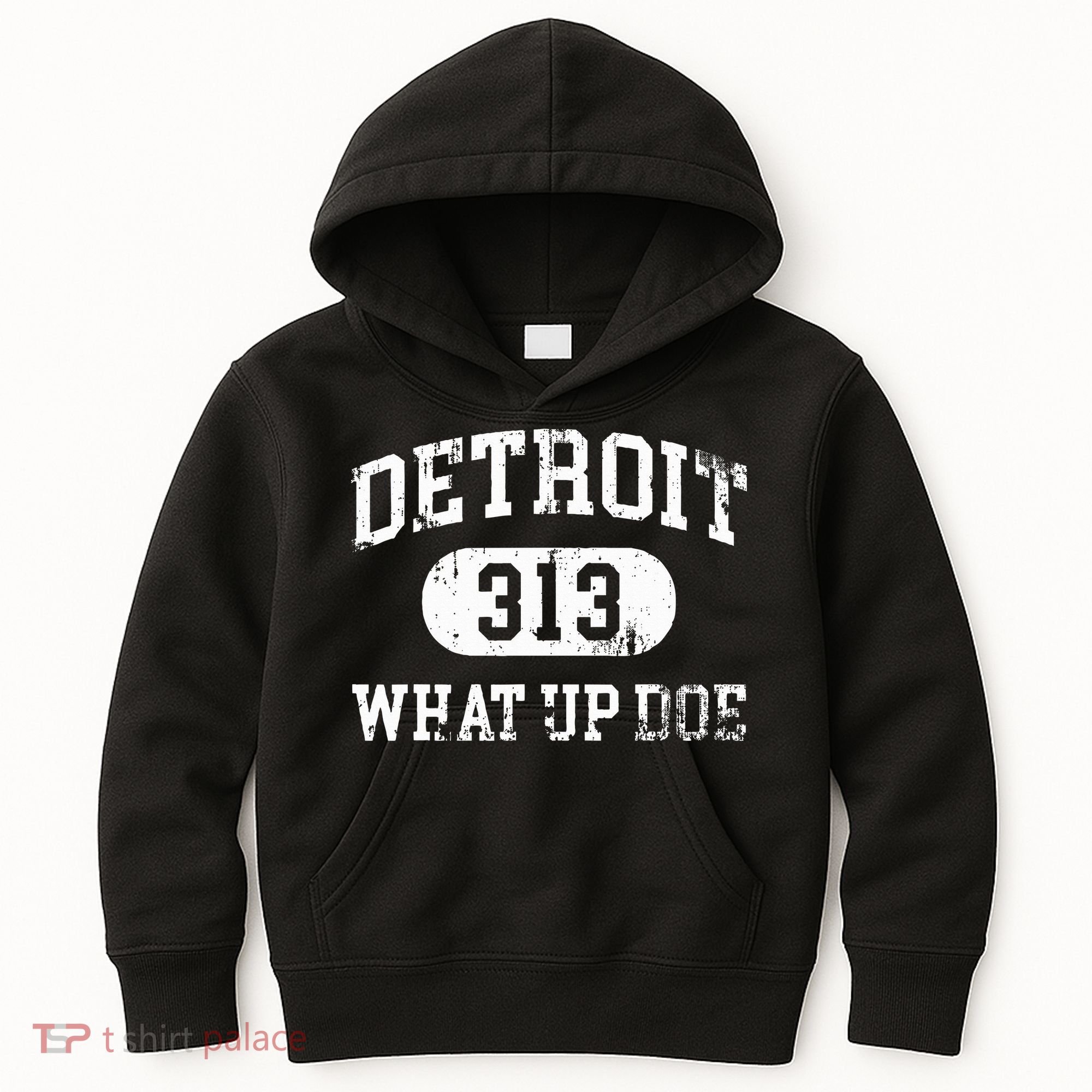 What Up Doe 313 Detroit Kids Hoodie