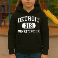 What Up Doe 313 Detroit Kids Hoodie thumb 3