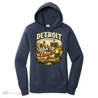 What Up Doe Detroit Michigan Motown Women's Hoodie thumb 0