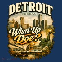What Up Doe Detroit Michigan Motown Mousepad thumb 1