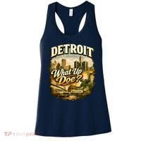 What Up Doe Detroit Michigan Motown Women's Tank Top thumb 0