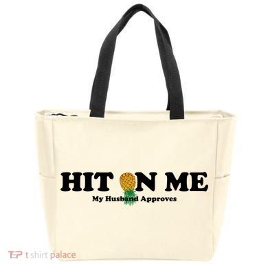 Wo Upside Down Pineapple Subtle Swinger Meaningful Gift Tote Bag