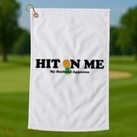 Wo Upside Down Pineapple Subtle Swinger Meaningful Gift Golf Towel thumb 1