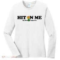 Wo Upside Down Pineapple Subtle Swinger Meaningful Gift Women's Long Sleeve Shirt thumb 0