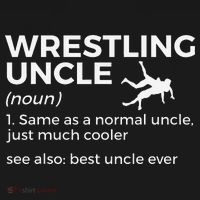 Wrestling Uncle Definition Best Uncle Ever  Apron thumb 3