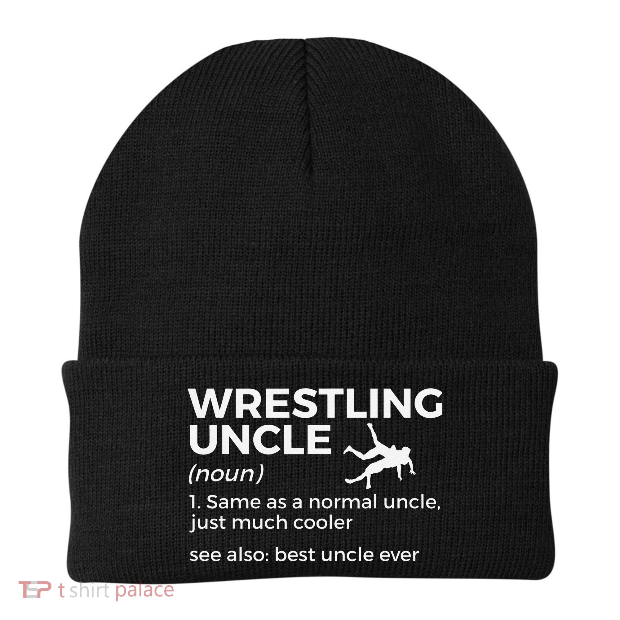 Wrestling Uncle Definition Best Uncle Ever  Beanie