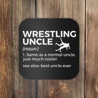Wrestling Uncle Definition Best Uncle Ever  Coaster thumb 0