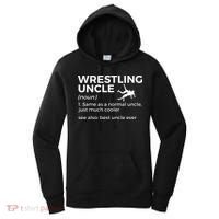 Wrestling Uncle Definition Best Uncle Ever  Women's Hoodie thumb 0