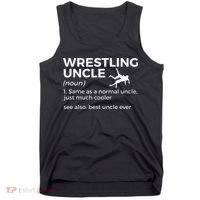 Wrestling Uncle Definition Best Uncle Ever  Tank Top thumb 0
