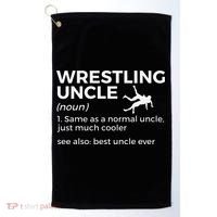 Wrestling Uncle Definition Best Uncle Ever  Golf Towel thumb 0