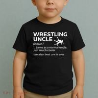 Wrestling Uncle Definition Best Uncle Ever  Toddler T-Shirt thumb 2