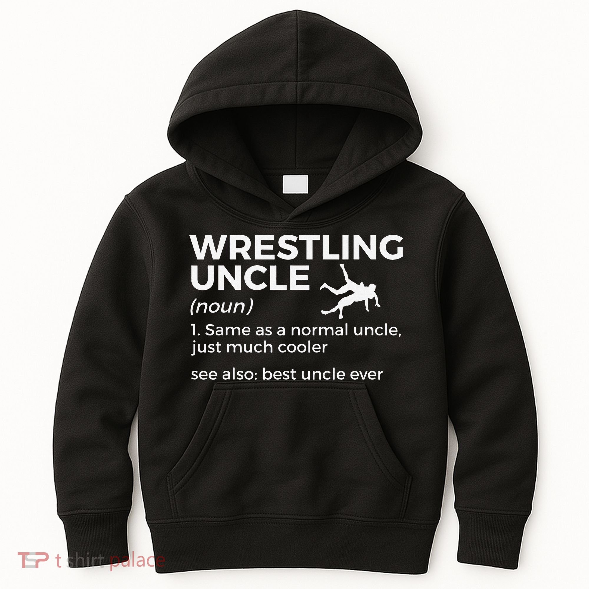 Wrestling Uncle Definition Best Uncle Ever  Kids Hoodie