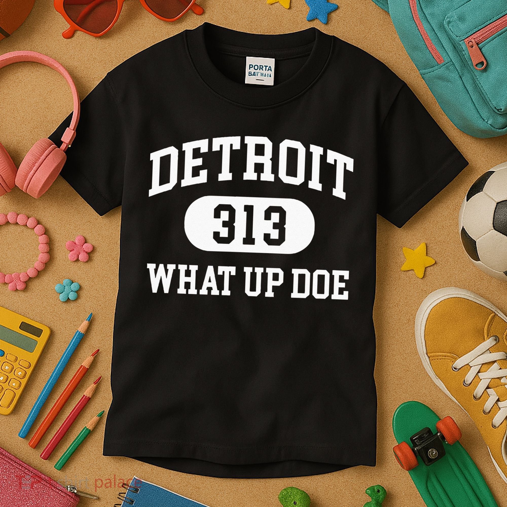 What Up Doe 313 Detroit Kids T-Shirt