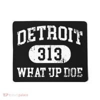 What Up Doe 313 Detroit Mousepad thumb 0