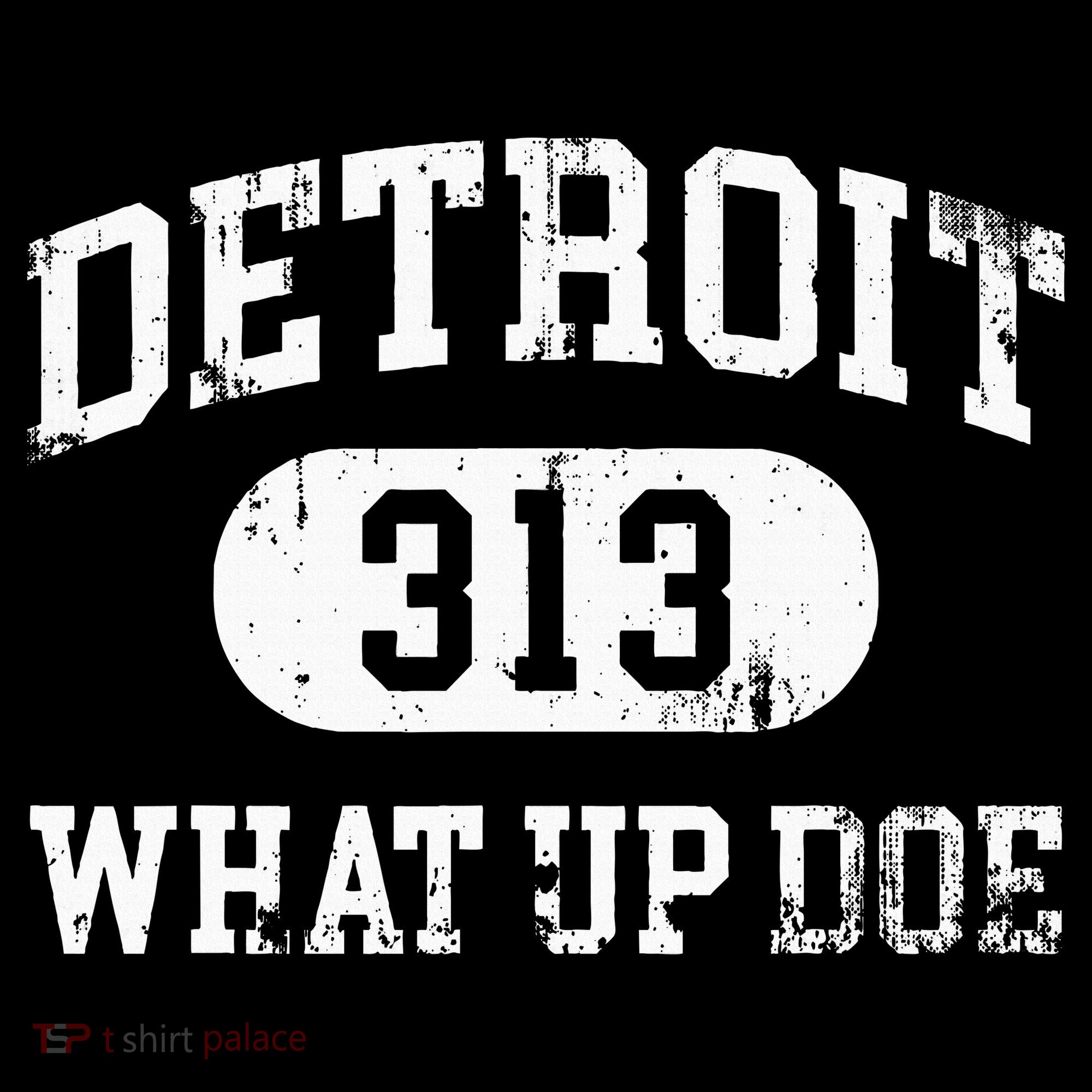 What Up Doe 313 Detroit Mousepad