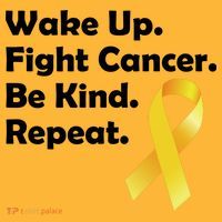 Wake Up Fight Childhood Cancer Be Kind Repeat T-Shirt thumb 7