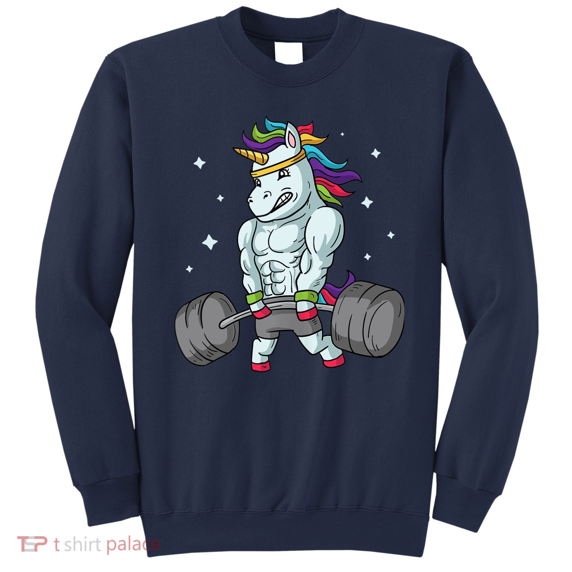 Weightlifting Unicorn - Funny Deadlift & Gym Gift Sweatshirt